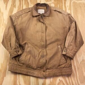 Vintage 70s/80s Marshall Field’s Leather Suede Jacket – Men’s M